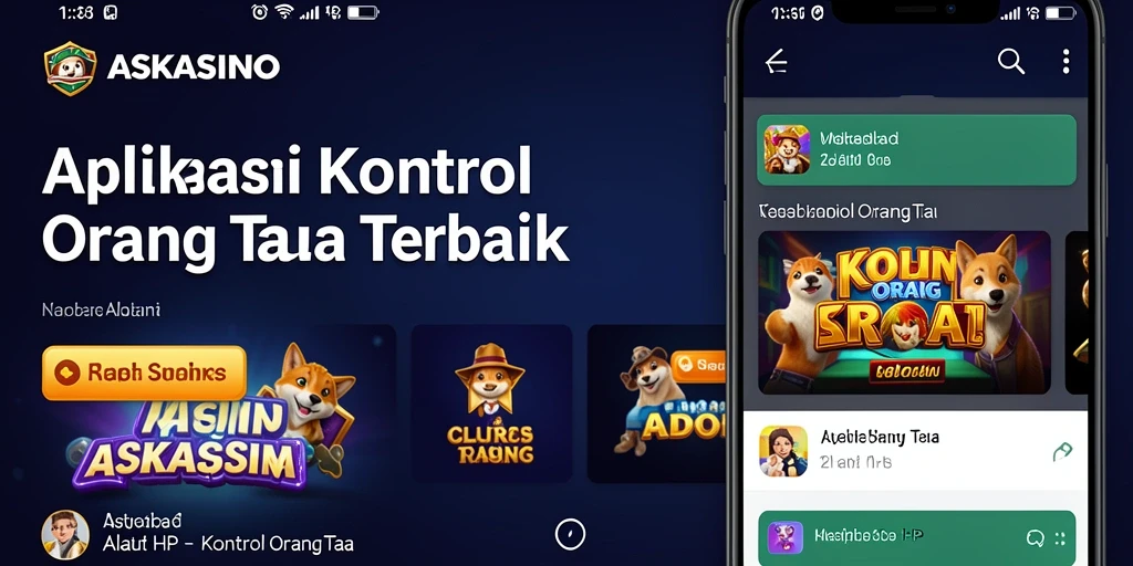 Antarmuka pengguna ASKASINO yang intuitif dan informatif.
