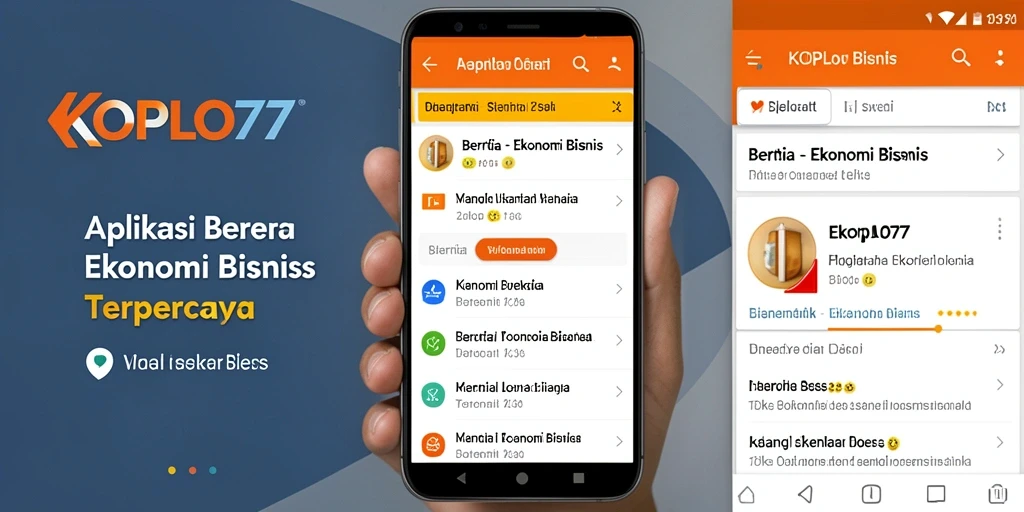 Tampilan antarmuka KOPLO77 yang modern dan informatif.