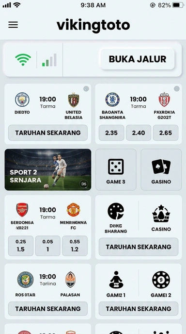 Tampilan link alternatif vikingtoto